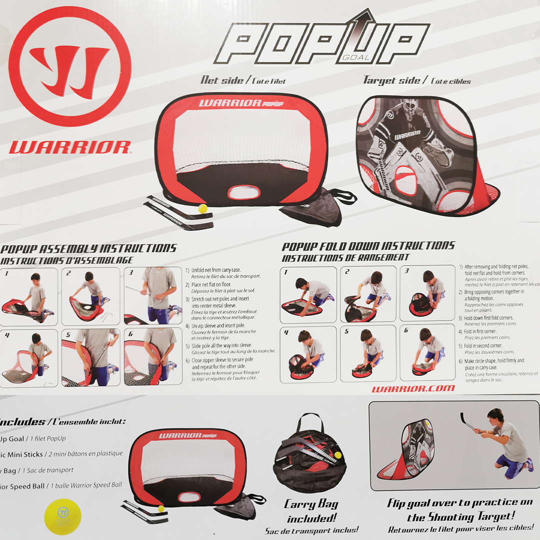 Набор мини-ворота Warrior Popup