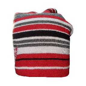 Шапка Reebok Tassle Knit Detroit Red Wings красно-бело-черная