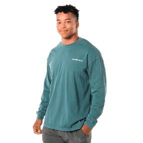 Футболка Bauer LS Acid Wash Tee с длинным рукавом