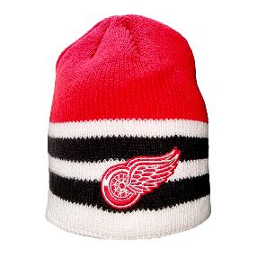 Шапка Reebok Detroit Red Wings красно-бело-черная детская